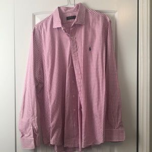 Mens Polo Ralph Lauren long sleeve shirt XXL